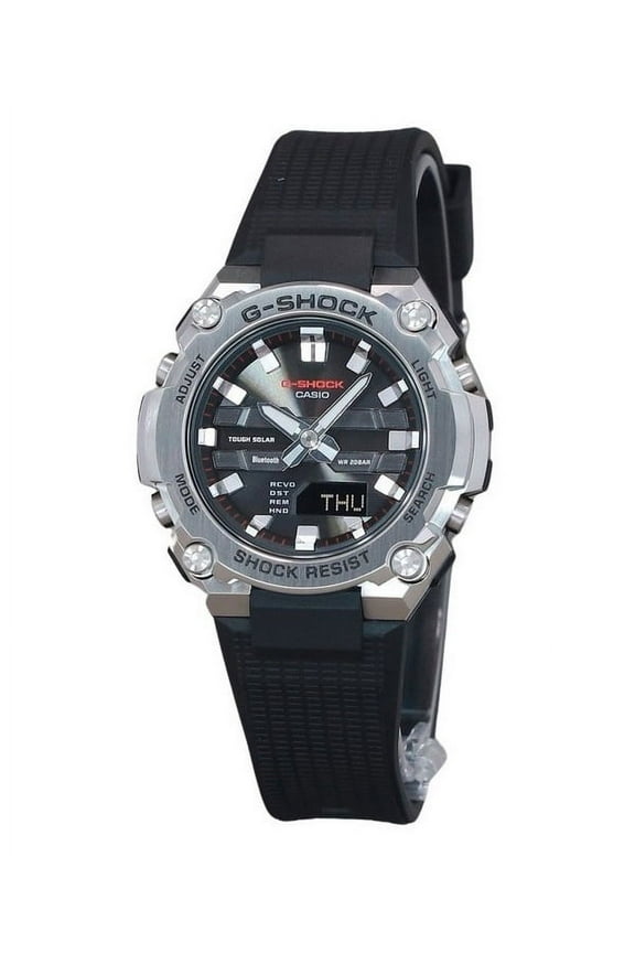 G-Shock G-Steel Analog Digital Smartphone Link Bluetooth Black Dial Solar GST-B600-1A 200M Men's Watch