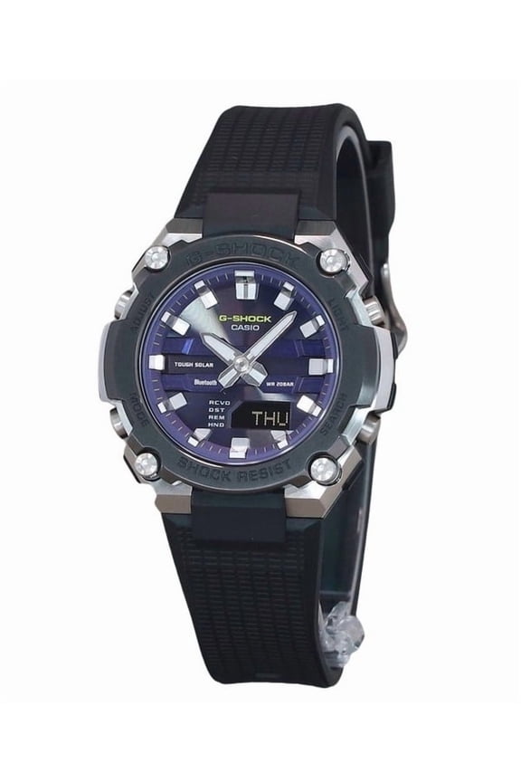 G-Shock G-Steel Analog Digital Smartphone Link Bluetooth Blue Dial Solar GST-B600A-1A6 200M Men's Watch