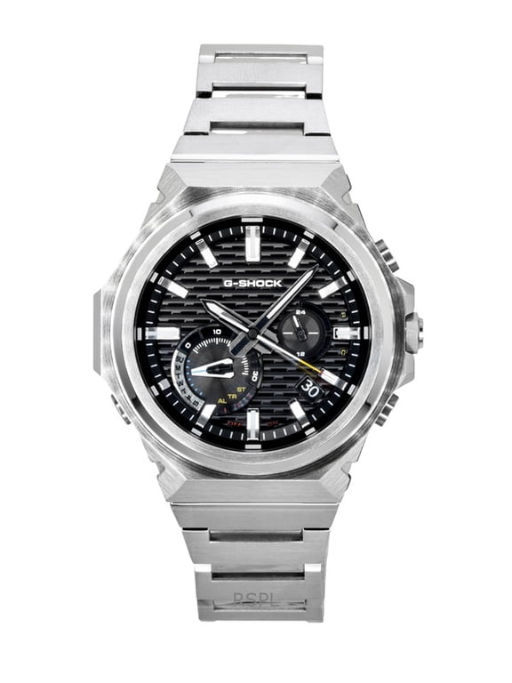 G-Shock G-Steel Analog Smartphone Link Stainless Steel Black Dial Solar GST-B1000D-1A 200M Men's Watch