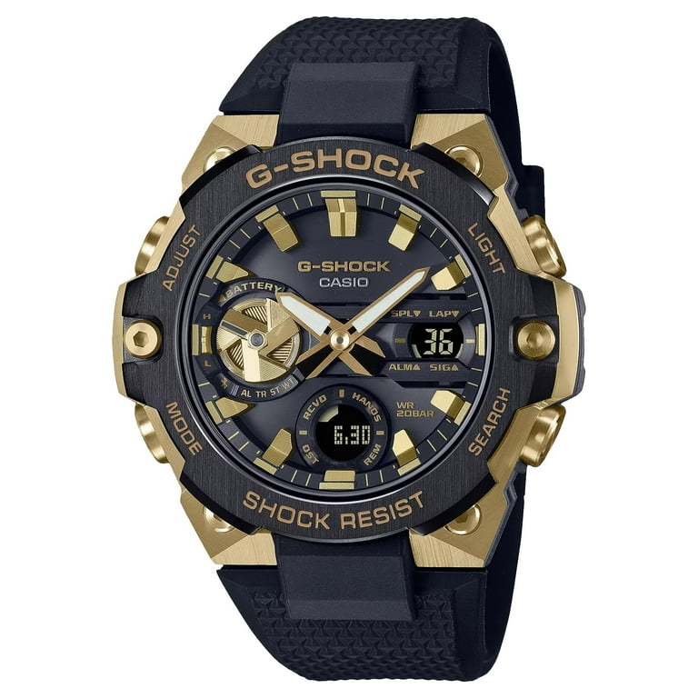 Casio Men s G Shock Digital Quartz Resin Solar Watch GSTB400GB 1A9 Walmart