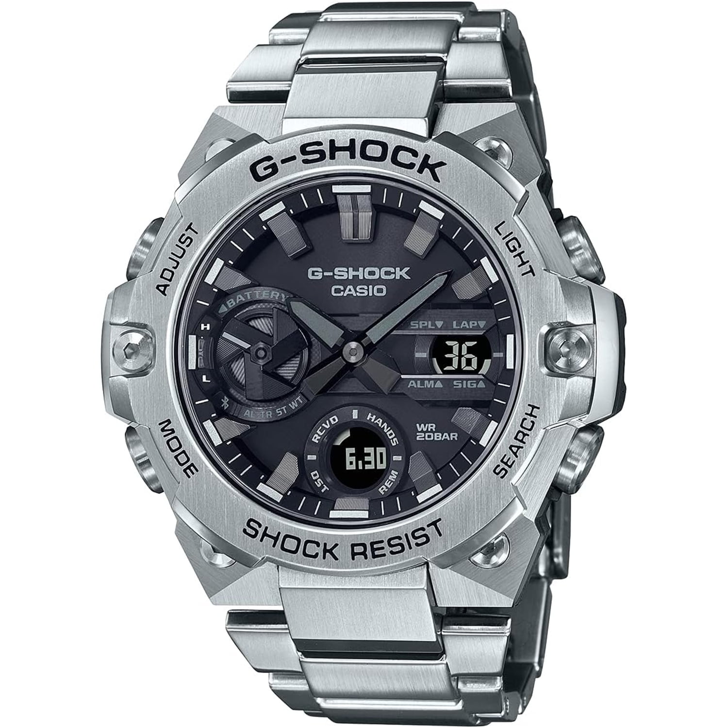 Casio G-Shock GSTB400 Slim G-Steel Analog-Digital Men's Watch with