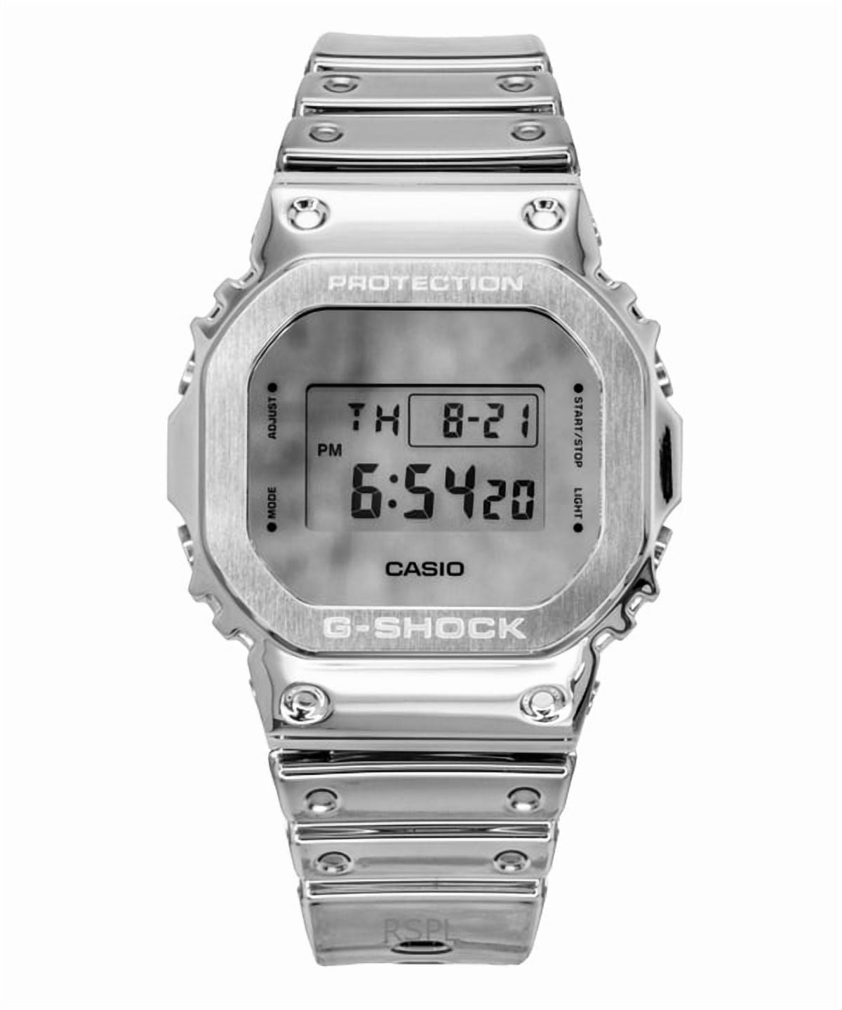 Casio G-Shock G-Steel Fine Metallic Digital Silicone Strap Quartz 