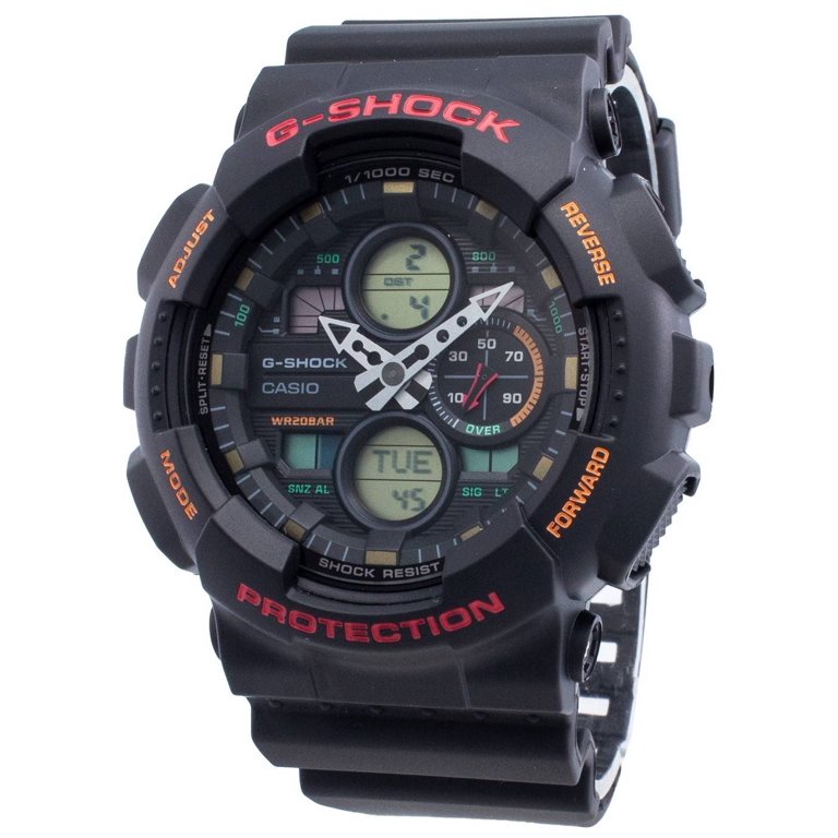 Casio G-Shock Men's Watch GA-140-1A4, Shock Resistant