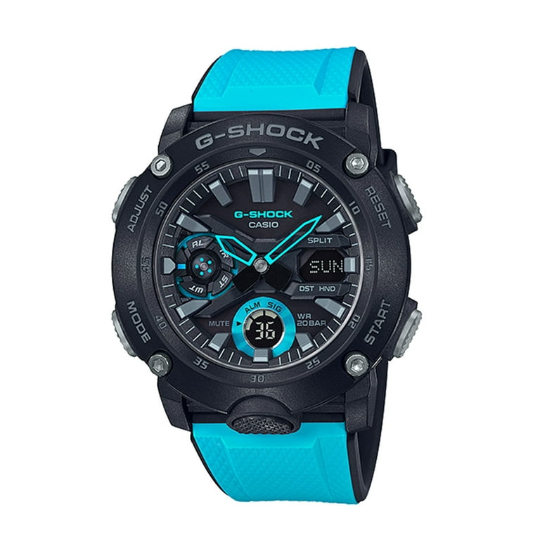 Casio G Shock GA 2000 Carbon Core Guard Analog Digital Watch GA2000 1A2 Walmart