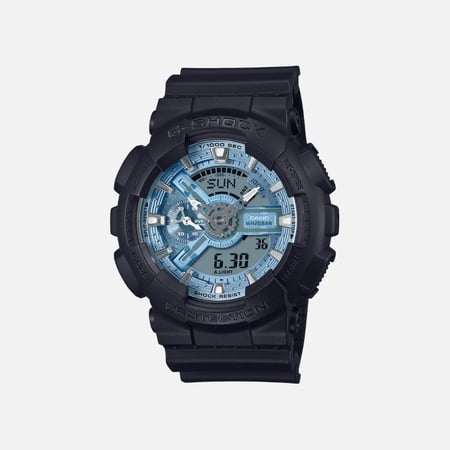 Casio G-Shock GA110CD-1A2 Blue Dial Resin Analog-Digital Watch