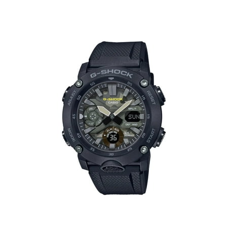 Casio G-Shock GA2000 Front Button Analog-Digital Metal and Resin Men's Watch