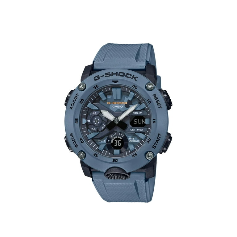 Casio G-Shock GA2000 Front Button, Analog-Digital, Metal & Resin