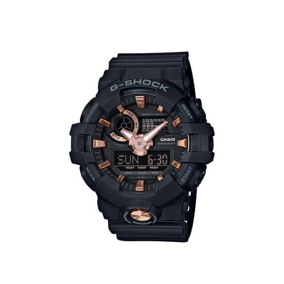 Casio G-Shock GA710 Front Button Metalic Analog Digital Men's Watch