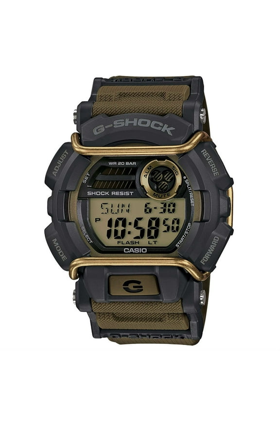 GD400-9 Digital Men's Resin Strap Watch