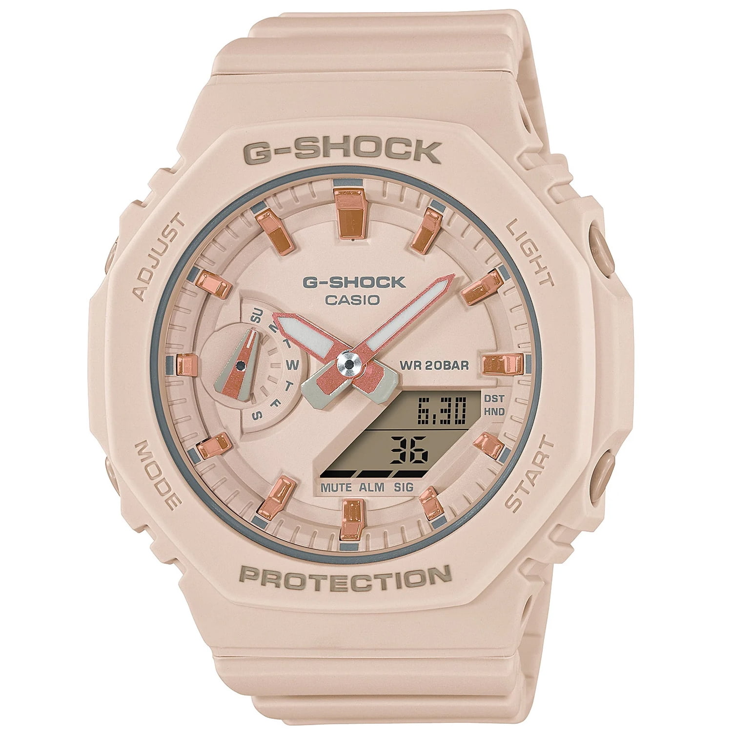 Casio G-Shock Ana/Dig World Time Women's Quartz Watch GMAS2100-4A