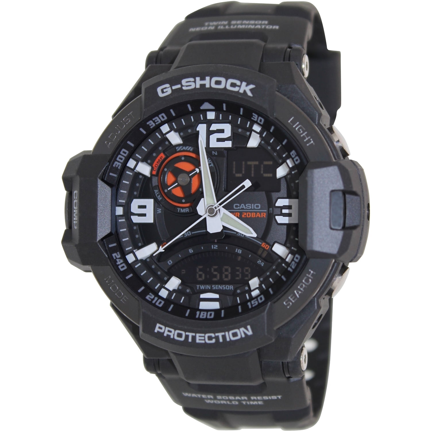 Casio G-Shock Gravitymaster GA1000-1A Twin Sensor Aviation W Casio G-Shock Gravitymaster GA1000-1A Twin Sensor Aviation W