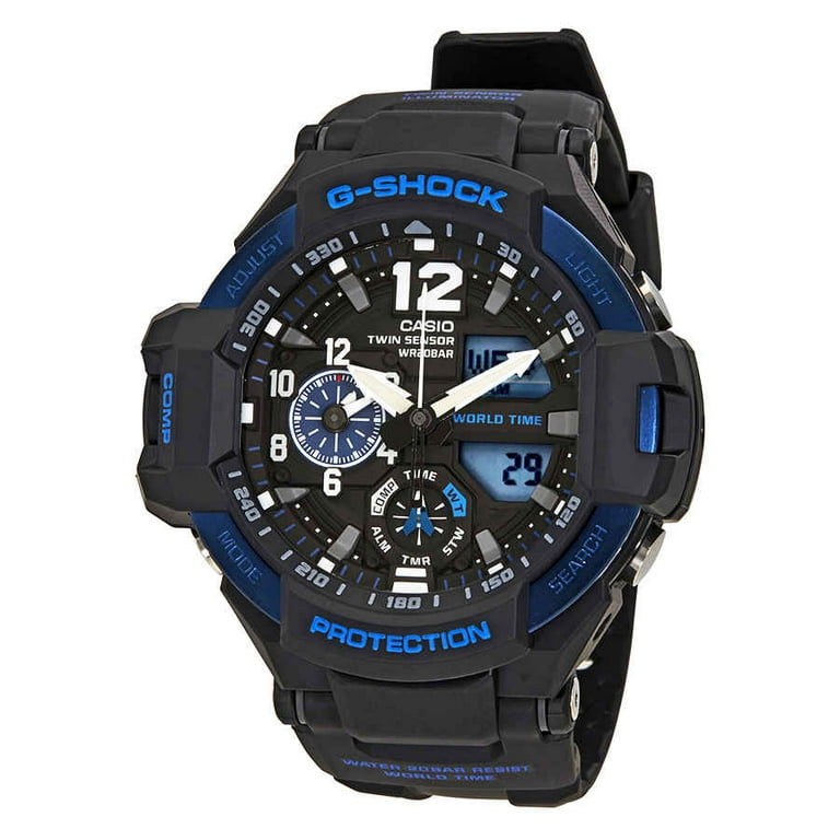 Navy blue g shock watch sale