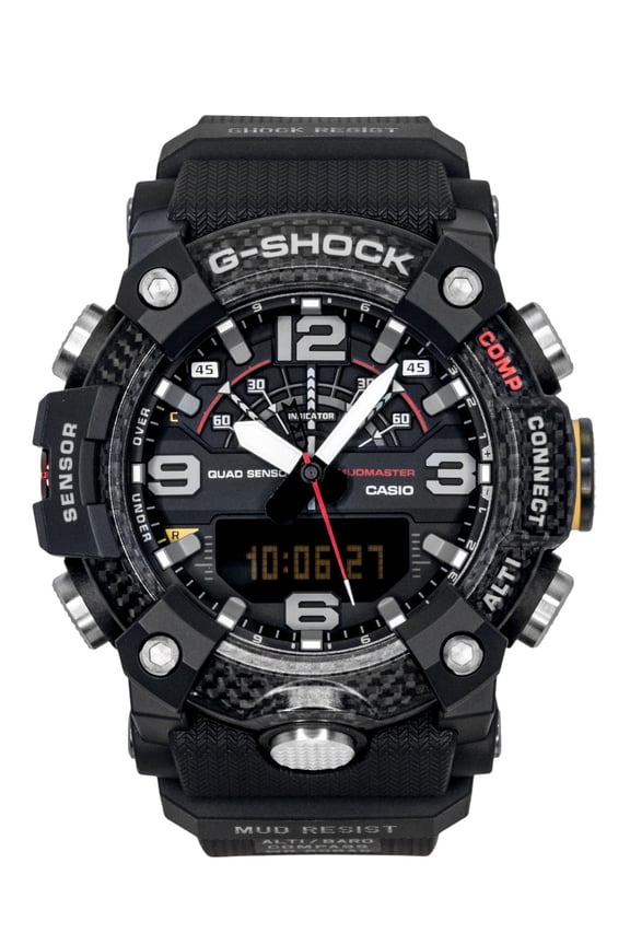 G-Shock Master of G-Land Mudmaster Analog Digital Smartphone Link Black Dial Quartz GG-B100X-1A 200M Men's Watch