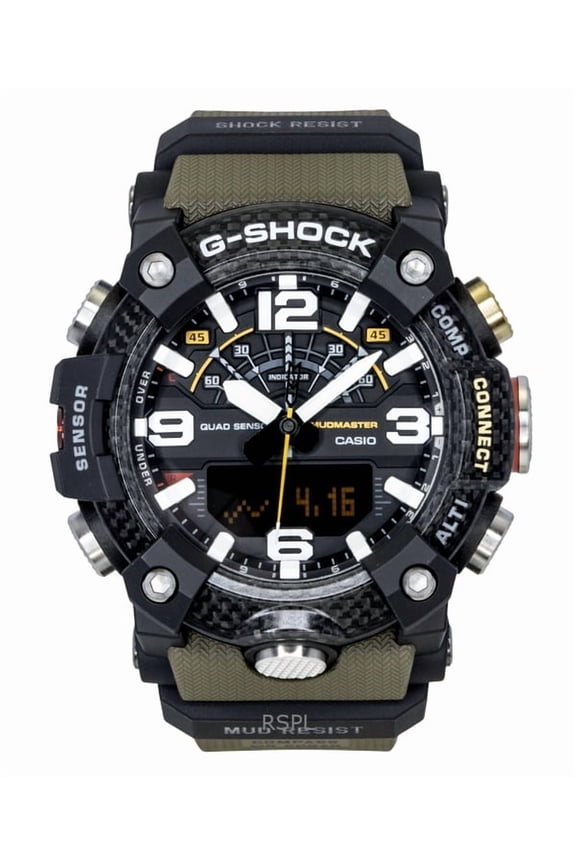 G-Shock Master of G-Land Mudmaster Analog Digital Smartphone Link Black Dial Quartz GG-B100X-1A3 200M Men's Watch