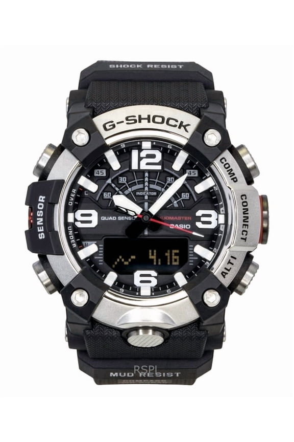 G-Shock Master of G-Land Mudmaster Analog Digital Smartphone Link Black Dial Quartz GG-B100XM-1A 200M Men's Watch