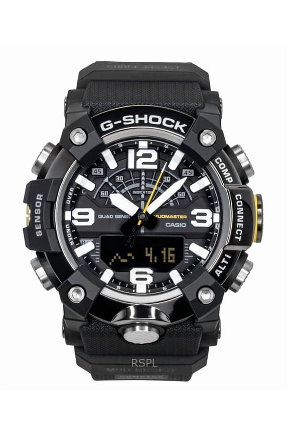 G-Shock Master of G-Land Mudmaster Analog Digital Smartphone Link Black Dial Quartz GG-B100XMB-1A 200M Men's Watch
