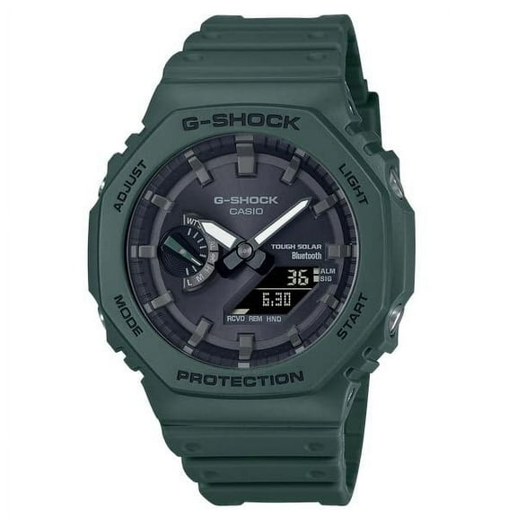 Kasi Oak G-SHOCK G-Shock Smartphone Link Casio CASIO Limited Solar Ana-Digi Watch Green Black GA-B2100-3A Reverse Imported Overseas Model