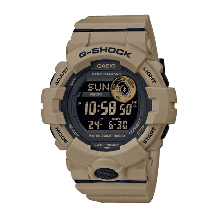 Casio G-Shock Men's Power Trainer Step Counter Shock Resistant 200 Meter Water Resistant Watch, (Model GBD-800UC-5CR)