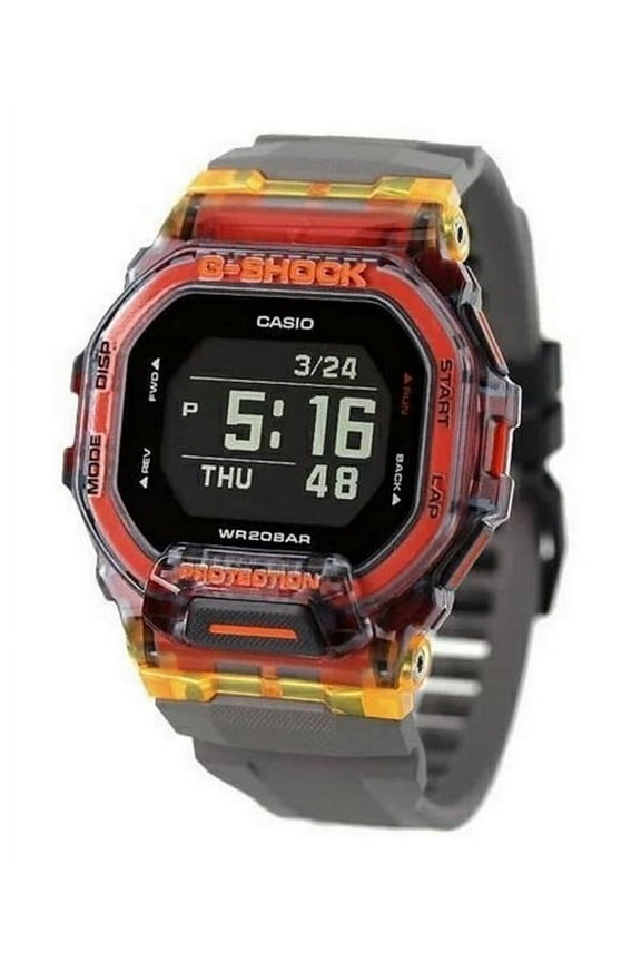 G-Shock Move G-Squad Vital Bright Series Mobile Link Digital Quartz GBD-200SM-1A5 200M Men's Watch