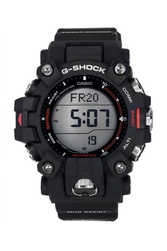 G-Shock Mudman Master Of G-Land Digital Resin Strap Solar GW-9500-1 200M Men's Watch