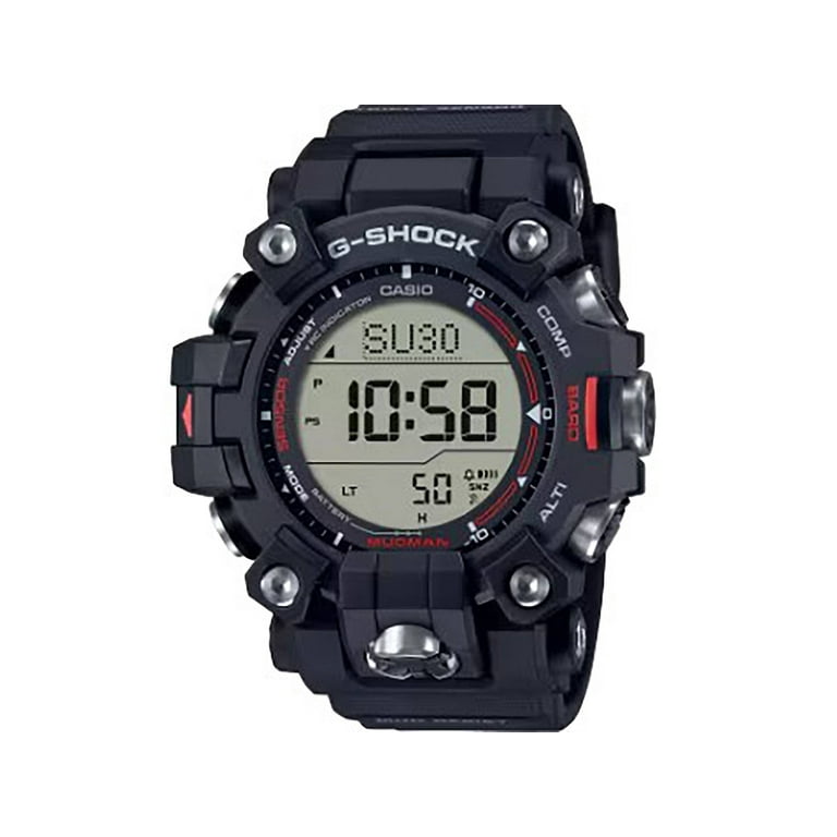 Casio G-Shock Mudman Triple-Sensor Solar Power Watch - Men's