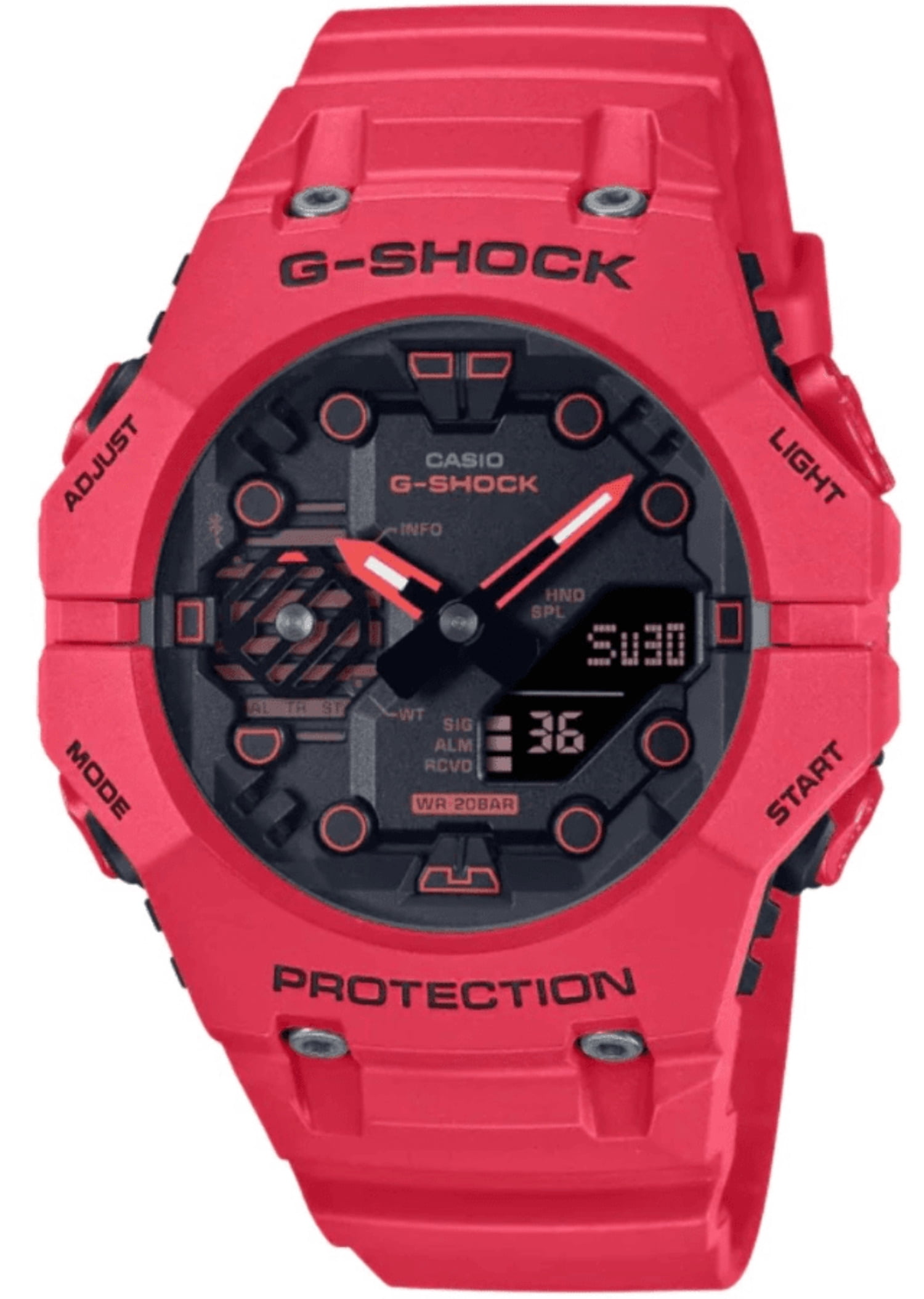 CASIO クォーツ腕時計・G-SHOCK/デジタル/ラバー/ORN/RED CASIO(カシオ) / クォーツ腕時計・G-SHOCK/デジタル/ラバー/RED