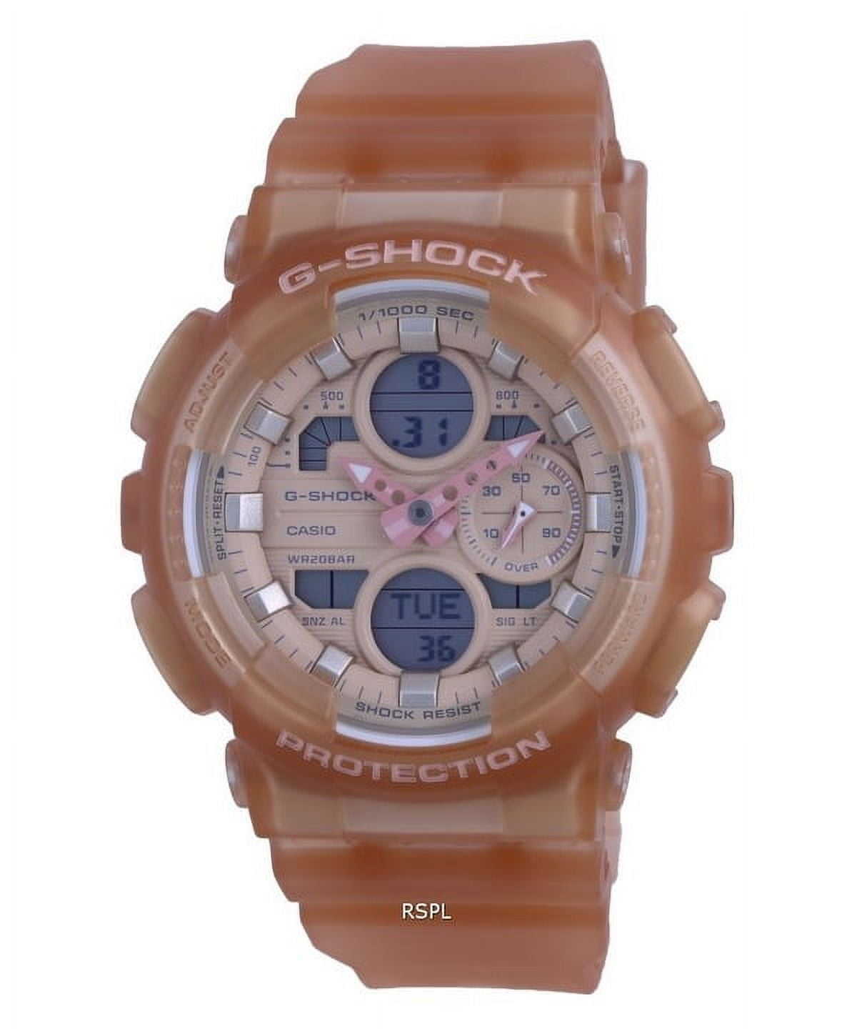 G ショック　GMAS140NC5A2JF Casio G-Shock Resin Band Analog Digital GMA-S140NC-5A1