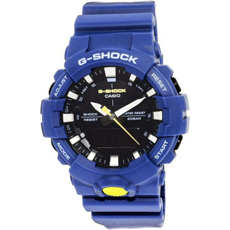 Casio G Shock Super Illuminator Men s Blue Resin Watch GA800SC 2A