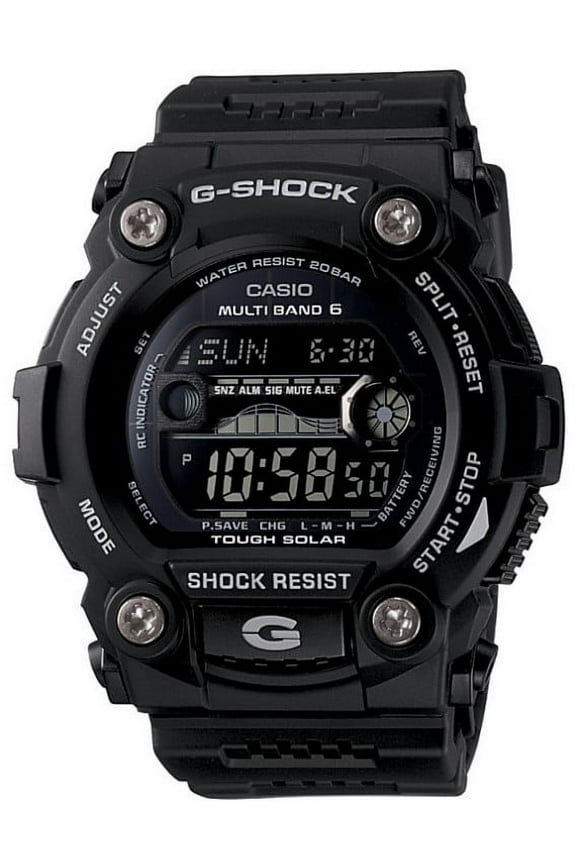 Tactical Men's Shoreman Digital Wrist Watch, Black - GW-7900B-1