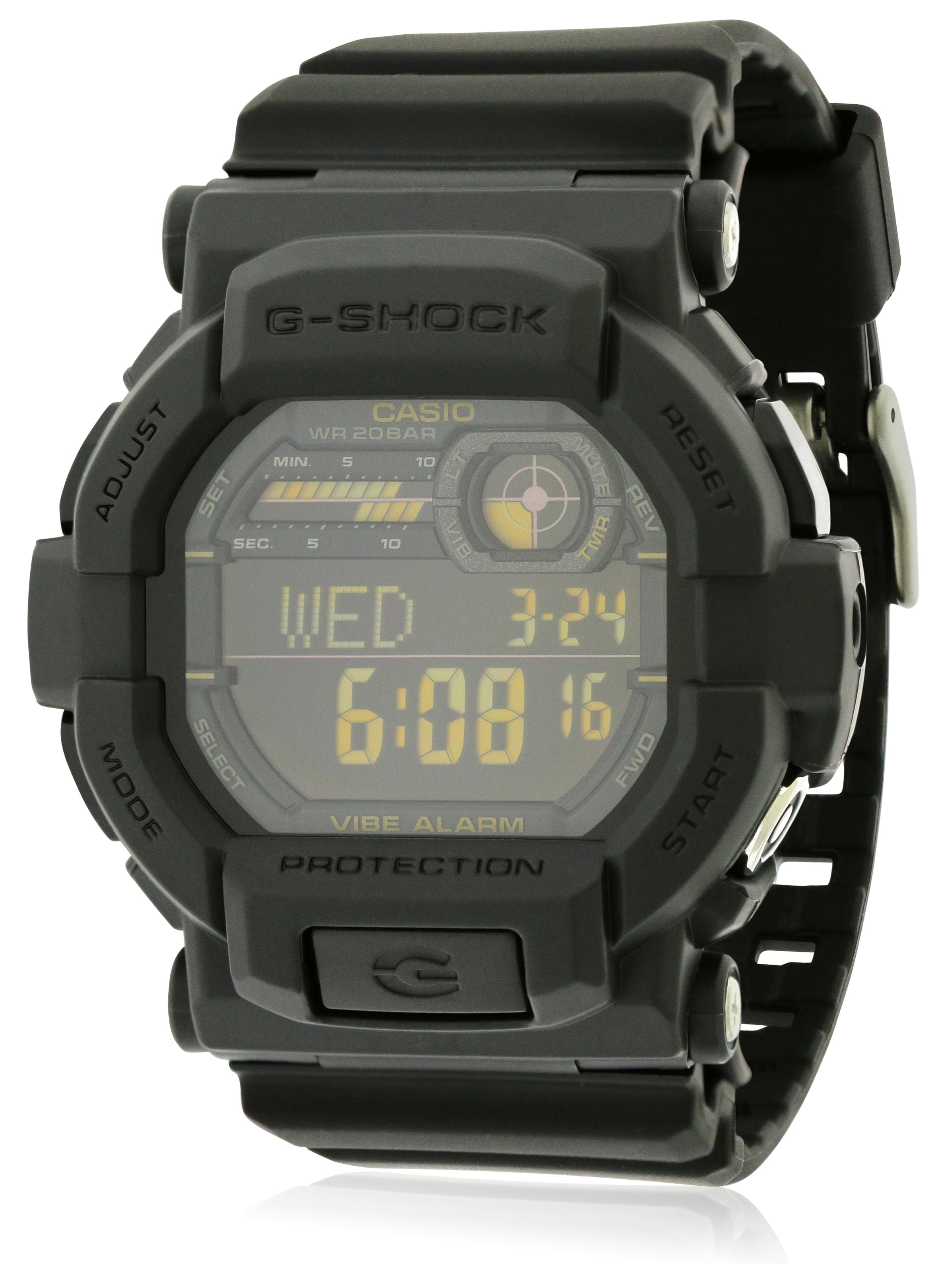 Casio G-Shock Vibration Alarm Mens Watch GD350-1B