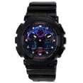thumbnail image 1 of Casio G-Shock Virtual Rainbow Analog Digital Quartz GA-100RGB-1A GA100RGB-1 200M Men's Watch, 1 of 1