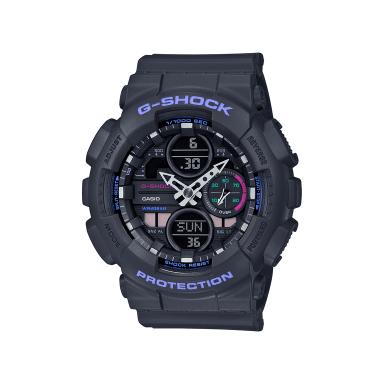 Casio G-Shock Women's Shock Resistant 20 0Meter Water Resistant Watch,  (Model GMA-S140-8ACR)