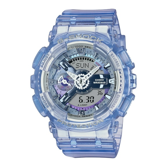 Casio G-Shock World Time Quartz Analog-Digital Ladies Watch GMA-S110VW-6A
