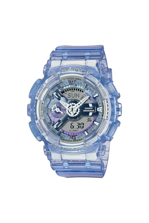 G-Shock World Time Quartz Analog-Digital Ladies Watch GMA-S110VW-6A