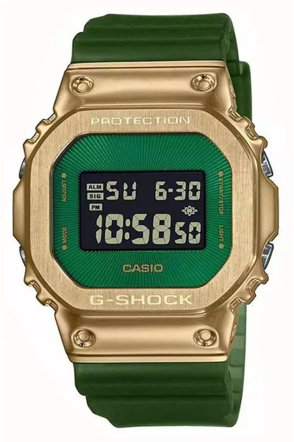 G-shock GM5600CL-3 Gold Green Wrist Watch