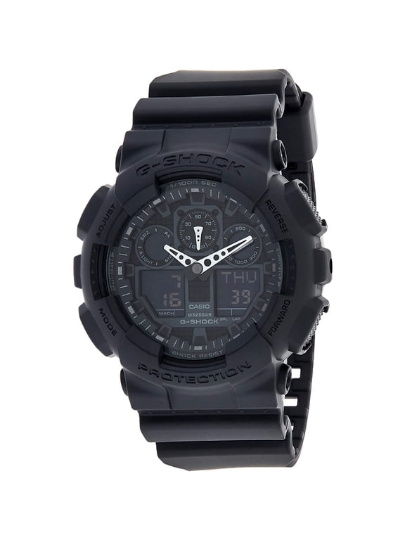Casio GA100-1A1 G-Shock X-Large Black Ana / Digi Dial Resin Strap Men Watch NEW