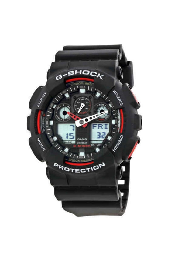 Men's Classic Black Dial Watch - GA100-1A4