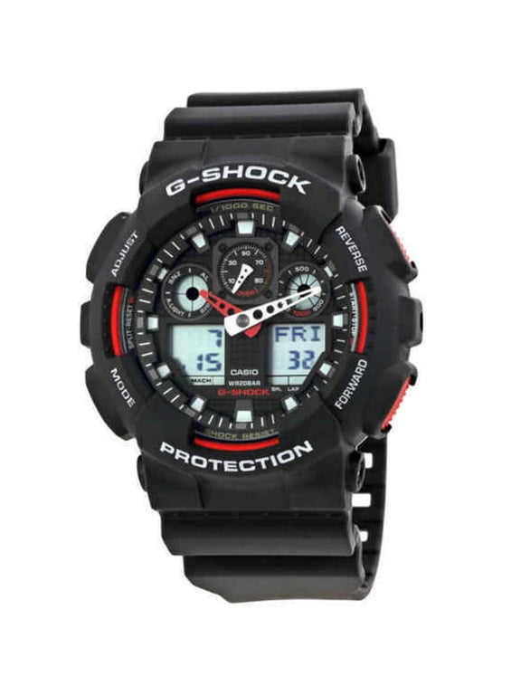 Men's Classic Black Dial Watch - GA100-1A4