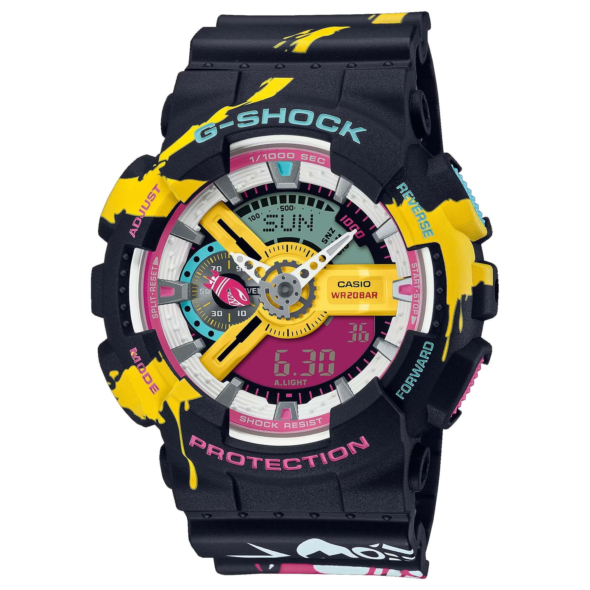 Casio GA110LL 1A Men s XL Analog Digital Multi Color Limited Edition G Shock Watch