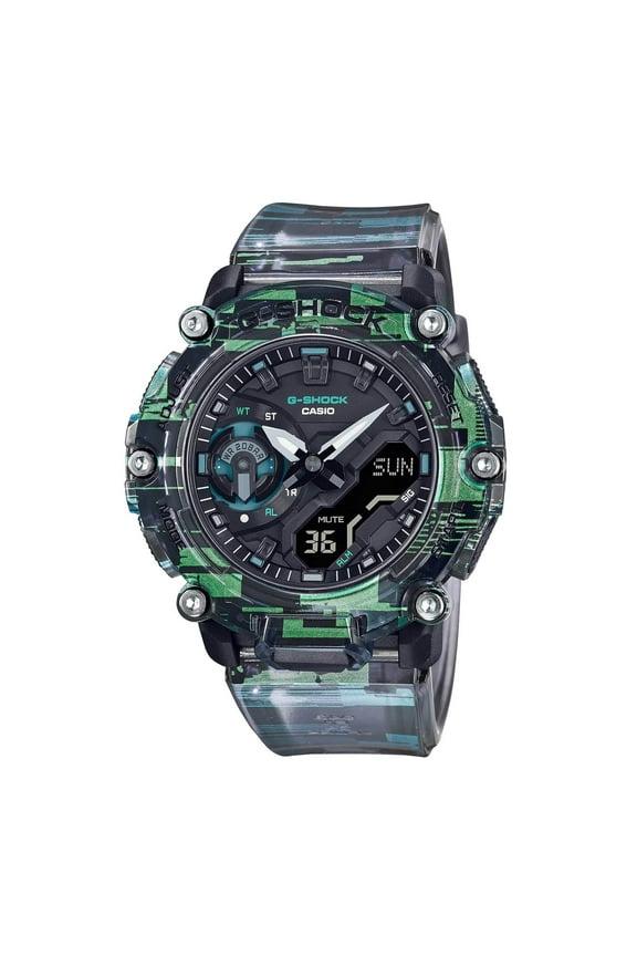 GA2200NN-1A Men's 2200 Black Analog Digital Dial Strap Watch