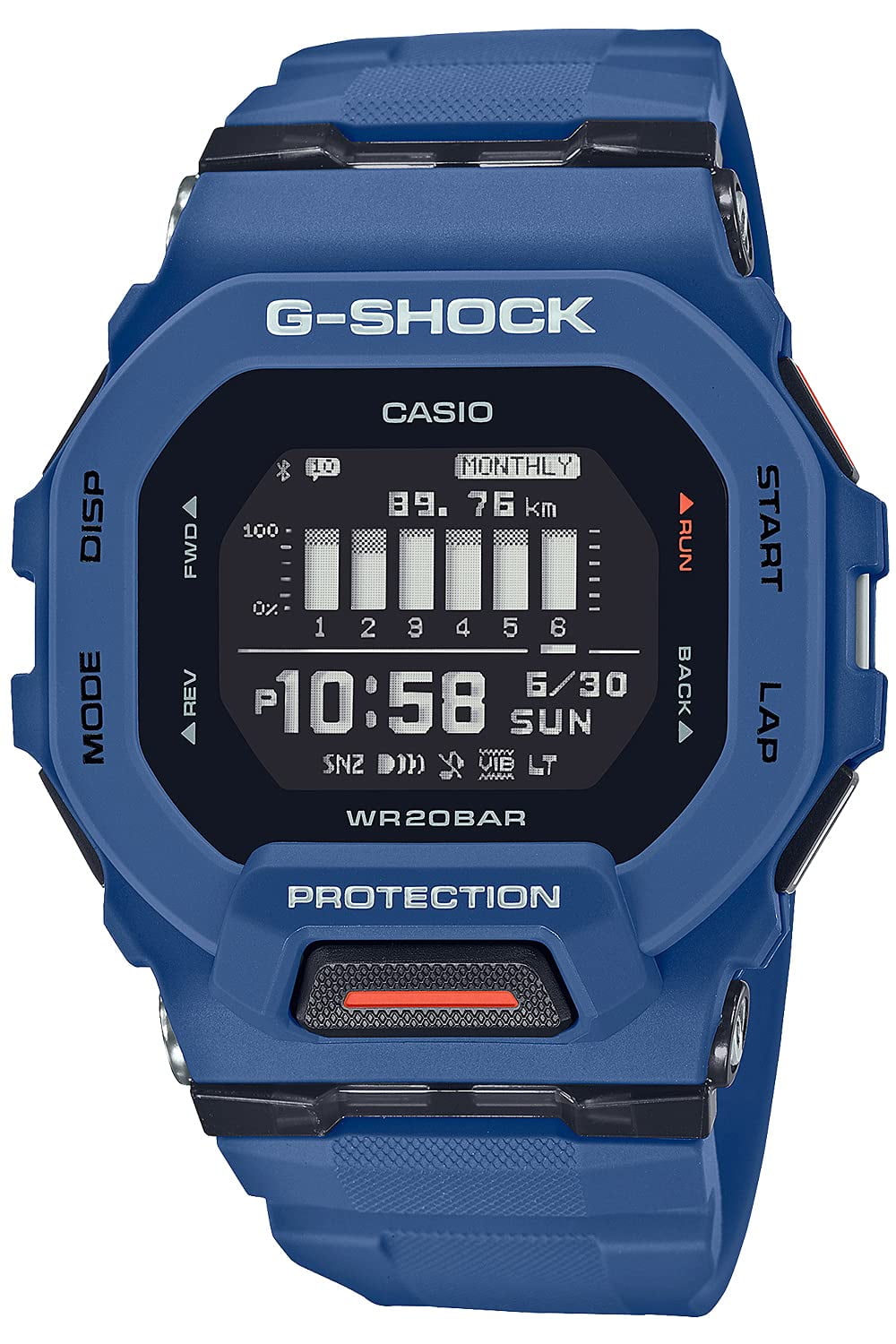 Casio GBD-200-2ER G-Shock Men's 46mm 20ATM - Walmart.com Casio GBD-200-2ER G-Shock Men's 46mm 20ATM - Walmart.com