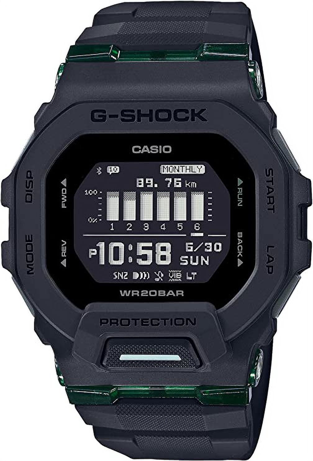 時計 CASIO G-SHOCK G-SQUAD GBD-200UU-9JF Casio GBD-200UU-1JF [G-Shock G-Squad Series Men's Rubber Band