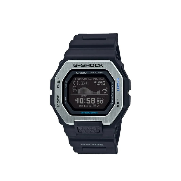 Casio G-Shock G-Lide GBX100-1 Men's Digital Watch with Resin