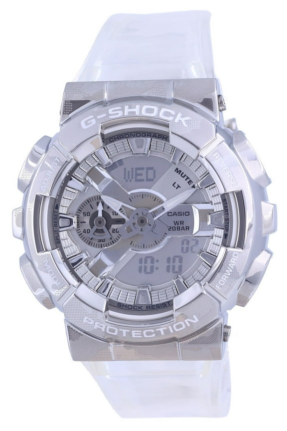 GM-110SCM-1A 52 mm G-Shock Special Color Analog Digital 200M Men Divers Watch, Black