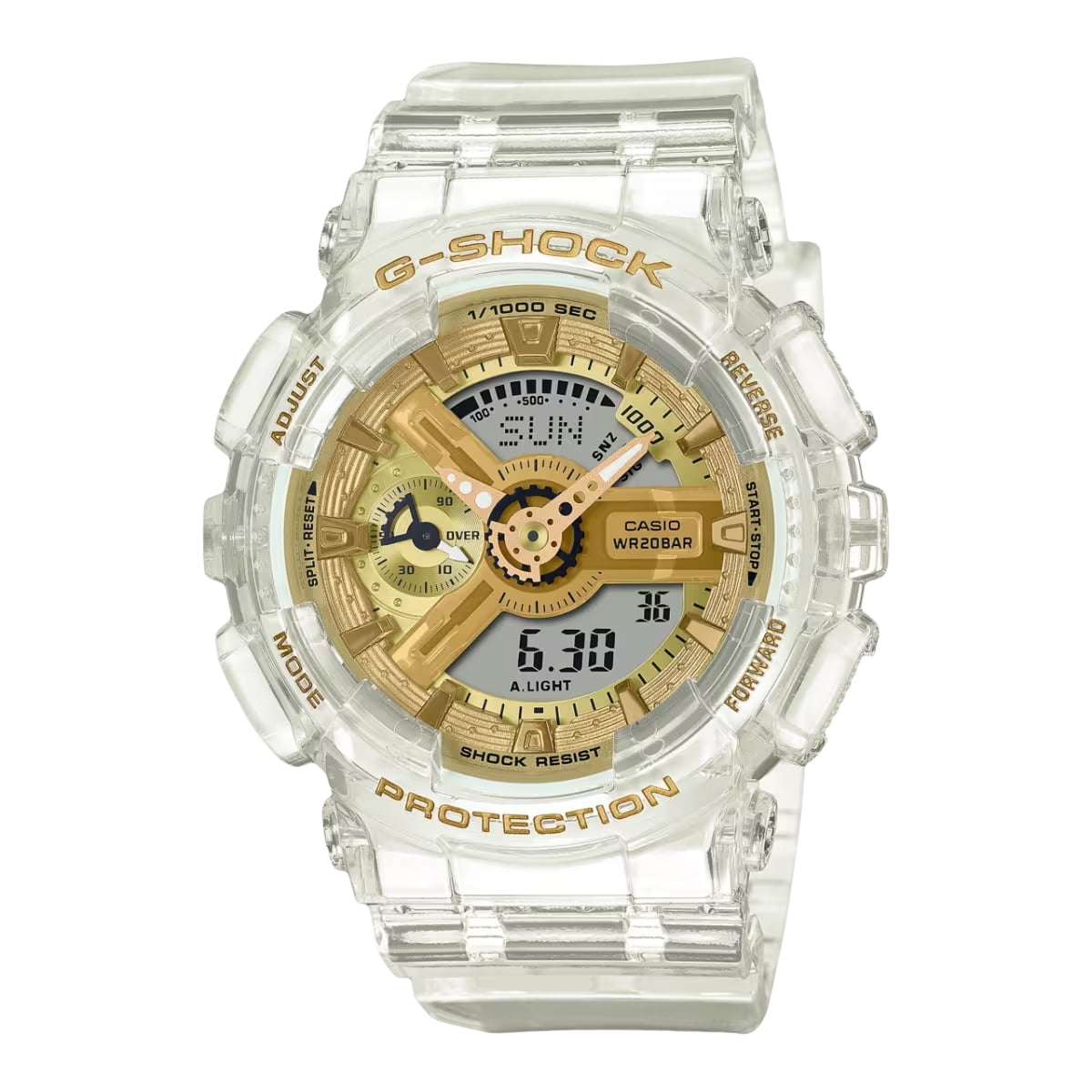 G shock casio wr20bar white outlet
