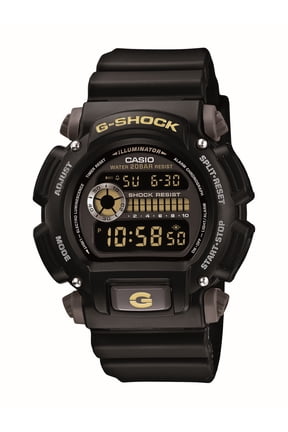 GShock Men's Digital Watch with Black Risin Band - DW9052-1CWT