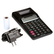 Casio HR-10RC Handheld Portable 12-Digit Printing Calculator, Black
