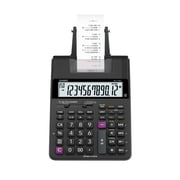 Casio HR-170RC Printing Calculator, Black with 12 Digit Display for Business and High School