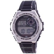 Casio Illuminator Digital MWD-100H-1A MWD100H-1 100M Mens Watch