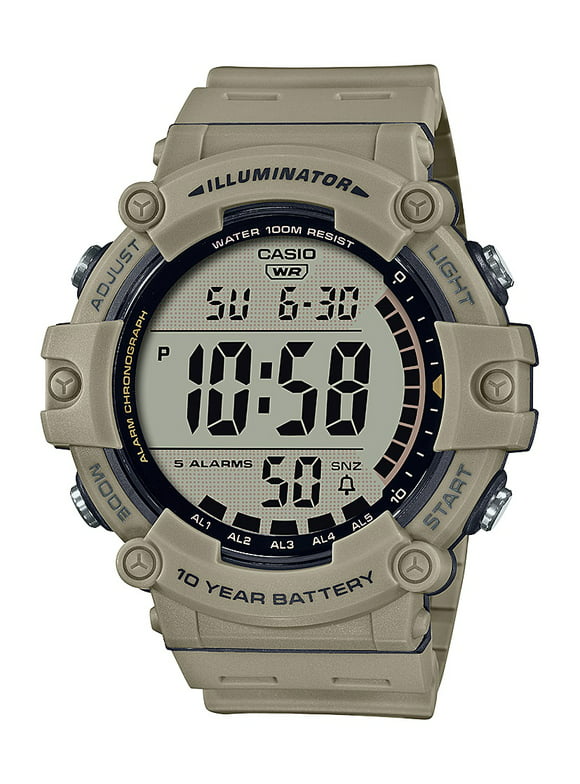 Casio LCD Digital Wristwatch Adult Mens